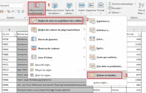 excel-doublon-mise-en-forme-conditionnelle doublon-excel-mise-en-forme-conditionnelle