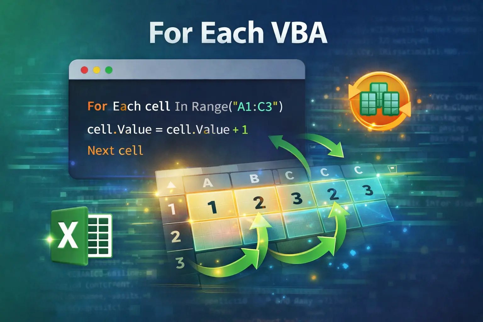 for each vba