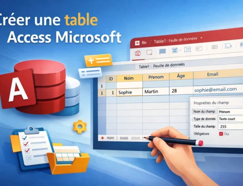 Créer une table Access : méthode complète et bonnes pratiques