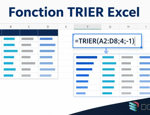 Fonction TRIER Excel : comment trier une plage ou un tableau